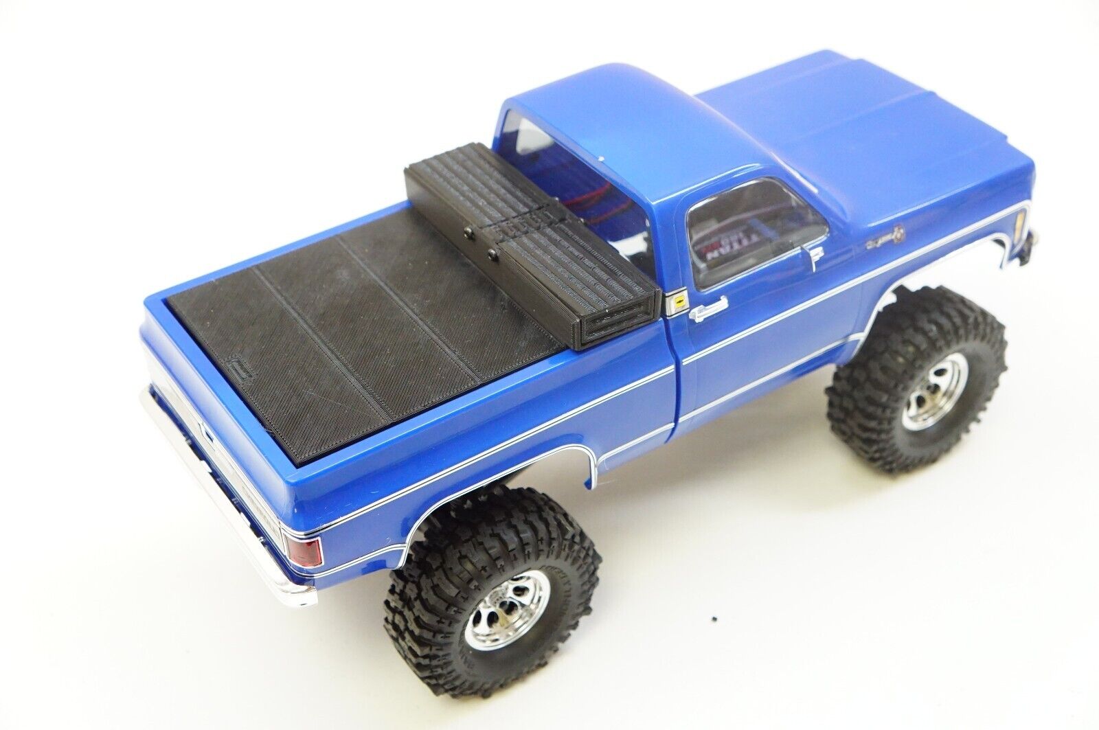 Scale Truck Bed Tool Box for Traxxas TRX4m Chevrolet K10 High 