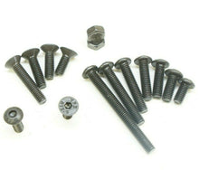 Load image into Gallery viewer, Premium M3 Hard Steel Screws for RC Car - 10pc Metric Button Head &amp; Flat Head
