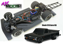 Load image into Gallery viewer, Aero Downforce Kit Ground Effects Traxxas Slash 1967 Chevrolet C10 Drag Truck
