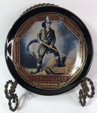 Load image into Gallery viewer, 1993 CURRIER &amp; IVES FACING THE ENEMY Firefighter / Fireman Plate - Museum of NY
