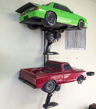 Load image into Gallery viewer, STACKZ 1/10 RC Car Shelf Pit Display Stand Holder for NPRC Drag Cars Wall Mount
