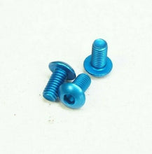 Load image into Gallery viewer, 3x M3x6 Button Head Aluminum Screws (for Mylaps Transponder Mount)
