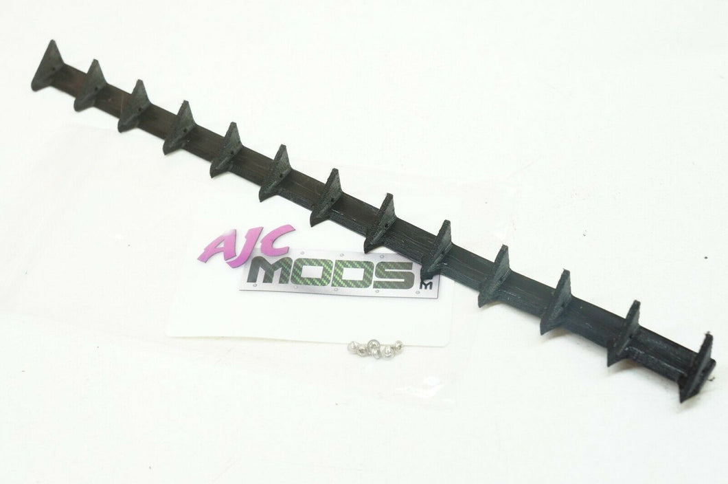 AJC Mods Triangular Roof Spoiler Shark Fin Bar LNG 1/10 NPRC RC Car Drag Racing