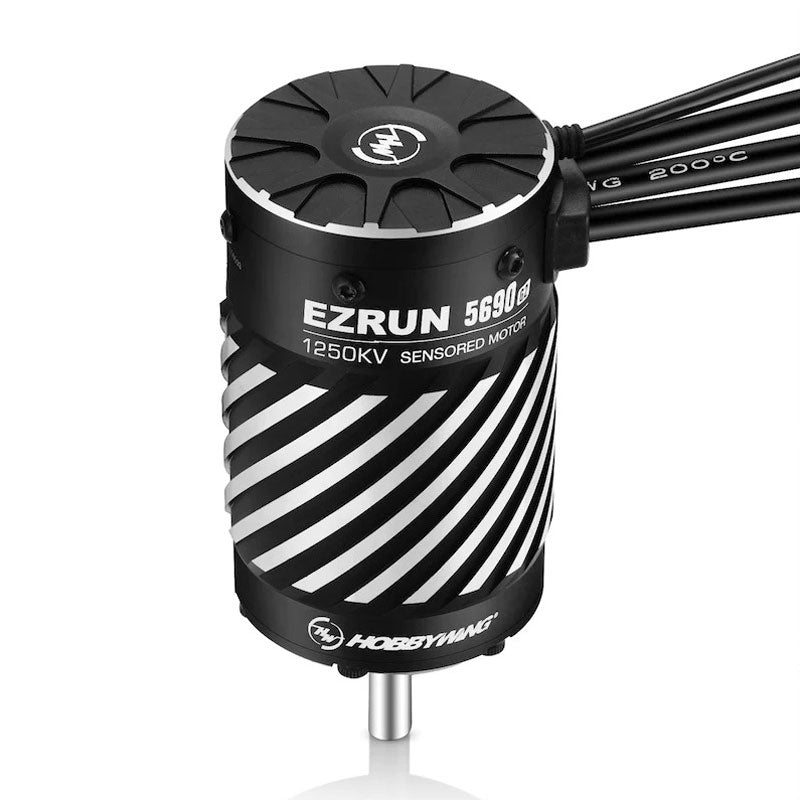 Hobbywing HWI30402350 EzRun 5690 SD 1250 KV Black G2 Motor – AJC